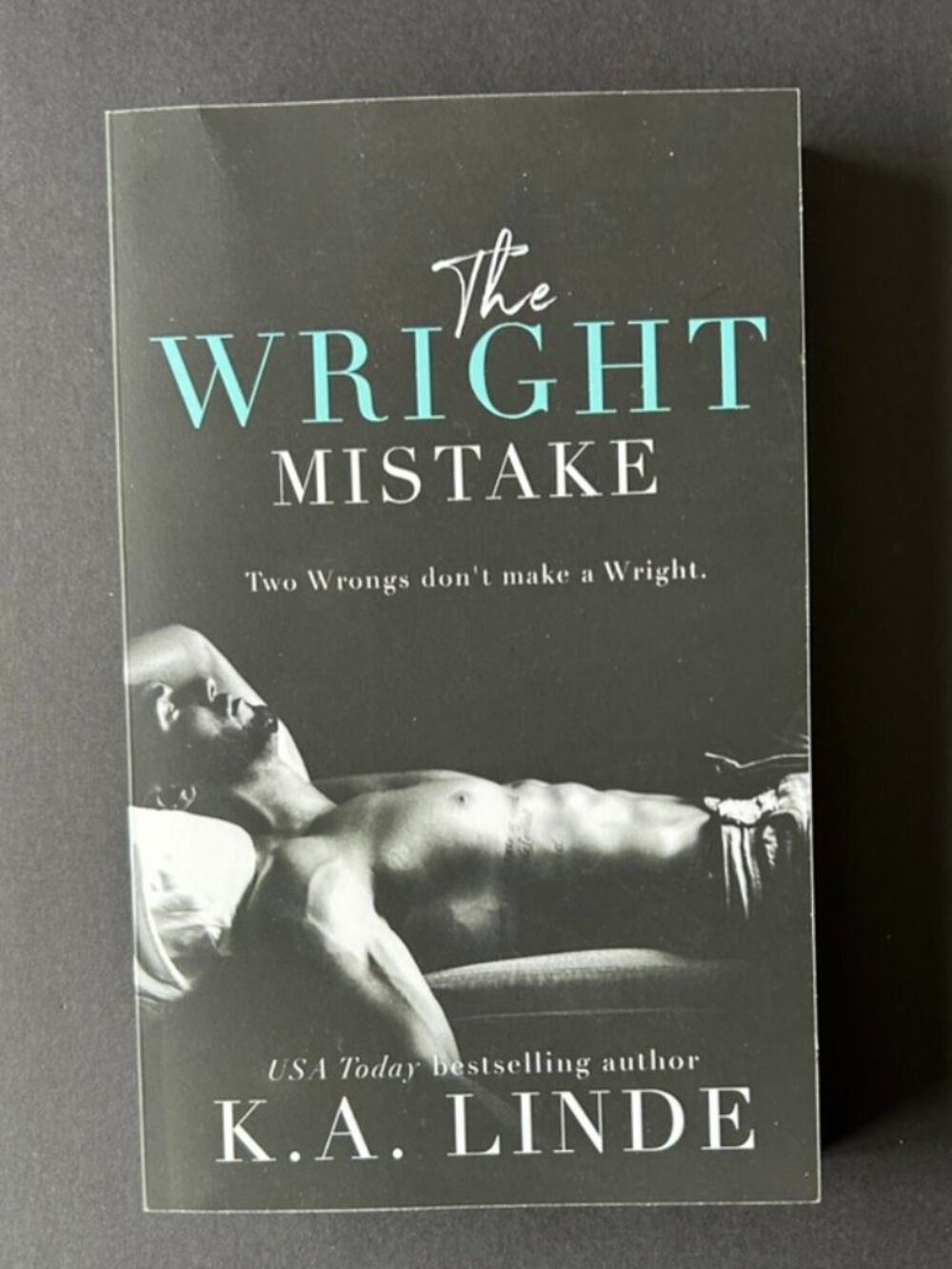 3 for $20 📚 | The Wright Mistake by K.A. Linde | SIGNED | Paperback Book
